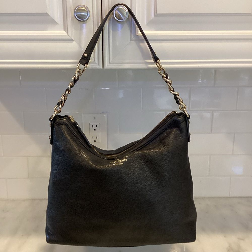 Kate Spade Bag Purse Handbag Leather Cobble Hill Serena Hobo Shoulder Bag (#1)